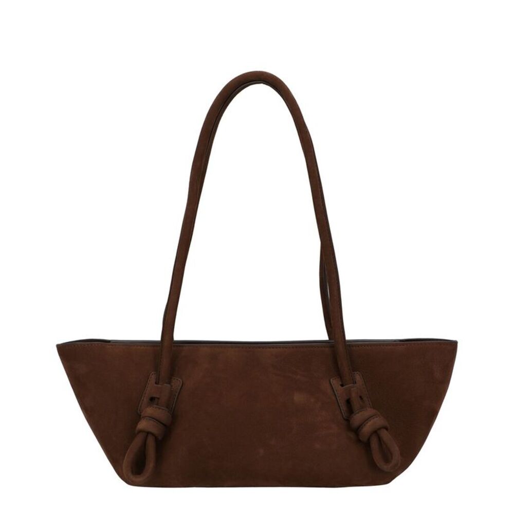 Hereu Fleca Leather Shoulder Bag, Brown